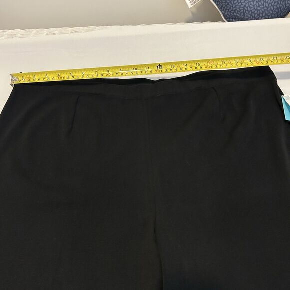 Ming Wang Ankle Pants Black Career Work Formal Staple NWT plus - 3X - Picture 9 of 13